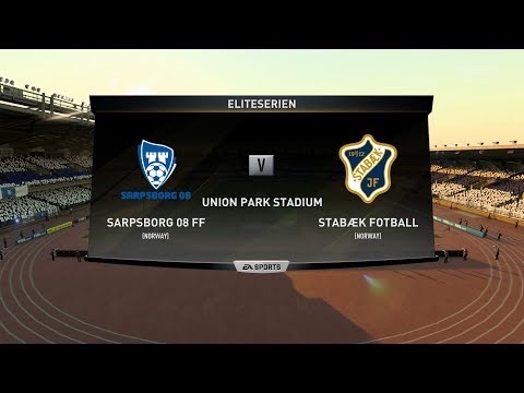Sarpsborg 08 FF vs Stabæk Fotball | Eliteserien | FIFA 18 PS4 | Marius Gatea