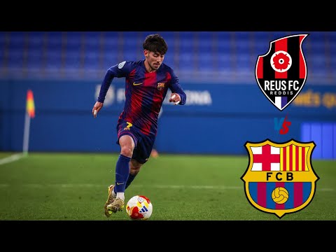 LIVE MATCH: Barça Atlètic vs Reus FC Reddis | English Commentary