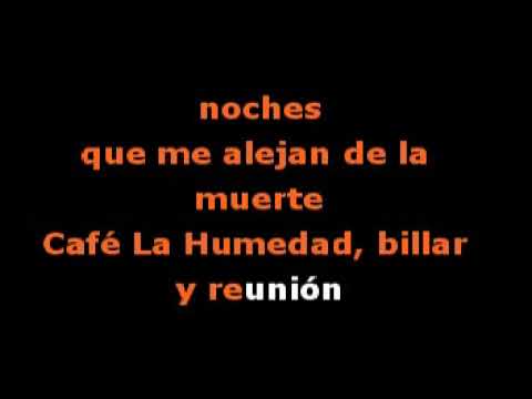 Cafe la humedad - Video Karaoke