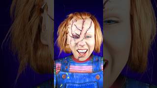 Mama Chucky me habla🤣🤣🤣🤣 #31daysofhalloweenmakeup ￼