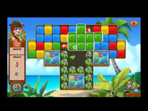 Lost Island Blast Adventure Level 792 NO BOOSTERS - A S GAMING