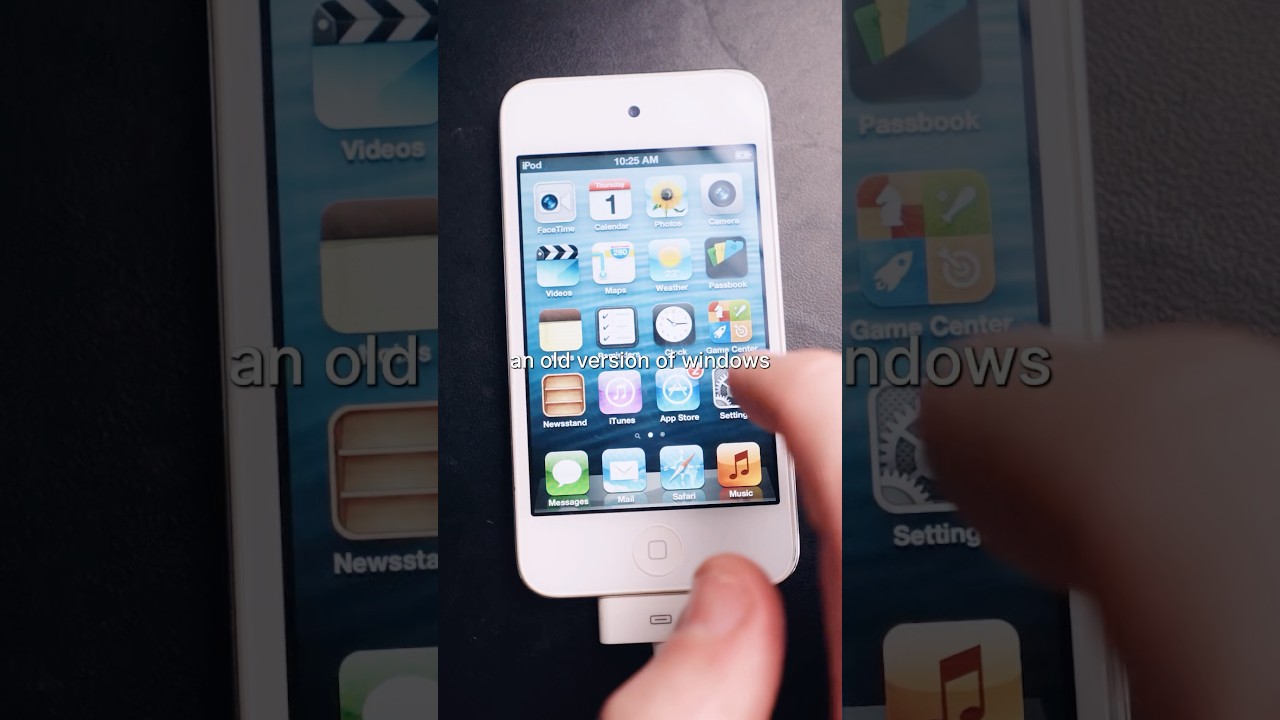 jailbreaking vintage iPod 😅 #apple