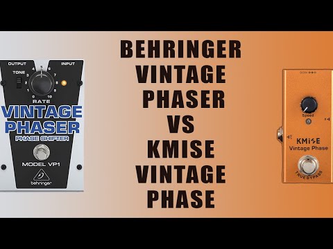 Kmise Vintage Phase VS Behringer Vintage Phaser