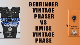 Video thumbnail for Kmise Vintage Phase VS Behringer Vintage Phaser by Ryan Lutton