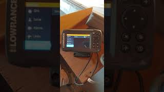 How to take your Lowrance Hook 4×GPS out of factory simulator mode