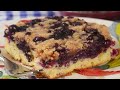 Blueberry Cake Recipe Demonstration Joyofbaking Com