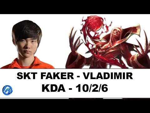 SKT Faker - Vladimir vs Maokai - Kr SoloQ
