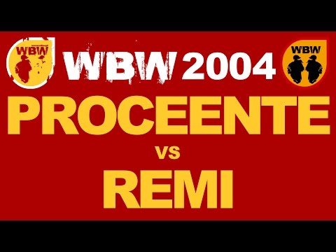 Proceente 🆚 Remi 🎤 WBW 2004 (freestyle rap battle)