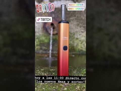 hoy directo con los nuevos productos de @xmaxvaporizer y SORTEO!