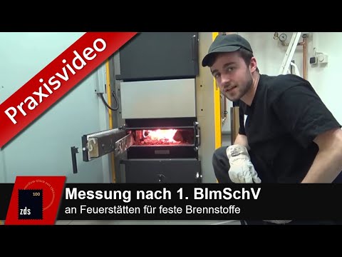 ZDS PRAXIS-VIDEO - Durchführung einer Messung an einer Feuerstätte für feste Brennstoffe