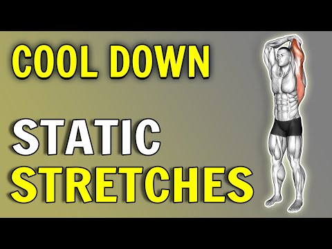 Best Cool Down Static Stretch Routine After Exercise How To Stretch Your Body After Workout
