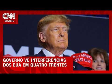 Governo Lula vê interferências dos EUA em quatro frentes; entenda | CNN PRIME TIME