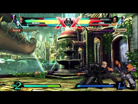 Ultimate Marvel vs Capcom 3 (PS3) -- Non-Ranked Matches 114 - Can't Win? Run to Team Trenchcoat!