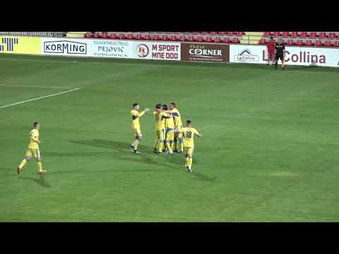 1. CFL | FK Podgorica 1:1 FK Kom | Gol Matije Božanovića