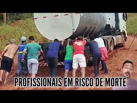 Risco de morte no atoleiro do desvio de Itapebi, Sul da Bahia.