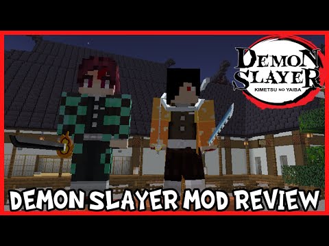BREATHING STYLES, DEMON ARTS, SECRETS, COMMANDS & MORE! || Minecraft Demon Slayer Mod Review