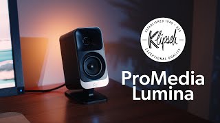 Video thumbnail for Klipsch ProMedia Lumina 2.1-channel computer speaker system | Crutchfield by CRUTCHFIELD