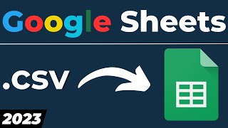 How to upload and open CSV files in Google sheets