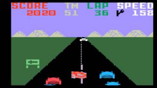 Pole Position for the Mattel Intellivision