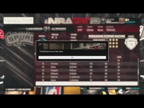 NBA 2K15 PS4 My GM Mode: Draft, Kobe's 39 Inch Vertical!