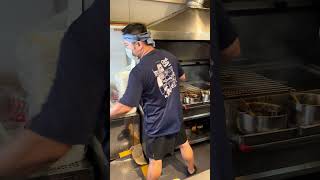 彰化市七味燒肉町老闆烤漢堡肉