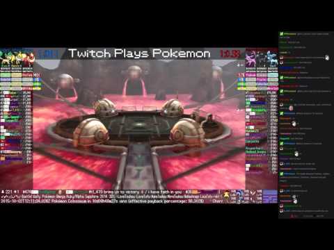 Twitch Plays Pokémon Battle Revolution - Match #25755
