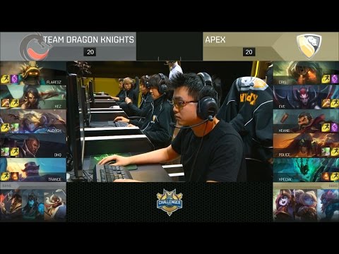 APX vs TDK Highlights Game 4 - Apex vs Team Dragon Knights - 2016 NA Challenger Spring Final