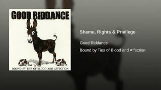 Shame, Rights & Privilege