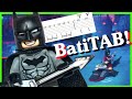 BATRIFF Batman Play guitar + Tab (Tutorial) 2023  Batman lego Movie