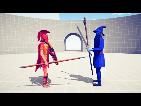 WIZARD vs EVERY MELEE UNITS | TABS - Totally Accurate Battle Simulator