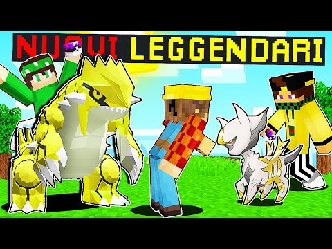 TROVIAMO NUOVI POKEMON LEGGENDARI SHINY! - Minecraft MULTIPIXELMON