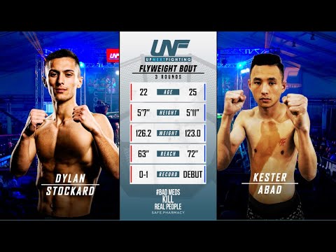 FULL BOUT: DYLAN STOCKARD vs KESTER ABAD (Flyweight) | Up Next Fighting 8