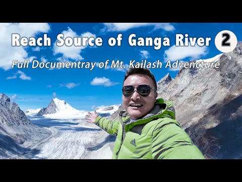 I Reached the REAL SOURCE of the GANGA River - JiemaYangzong Glacier on my way to touch Mt. Kailash.
