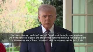 Download lagu Trump: Non mi scuso con il Papa, lui sbaglia su migranti e Iran mp3 Download lagu Trump: Non mi scuso con il Papa, lui sbaglia su migranti e Iran mp3