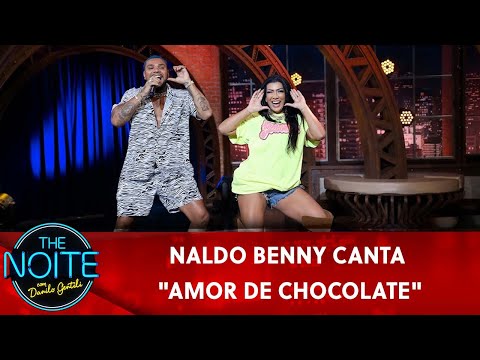 EXCLUSIVO: Naldo Benny canta "Amor de Chocolate" | The Noite (30/03/23)