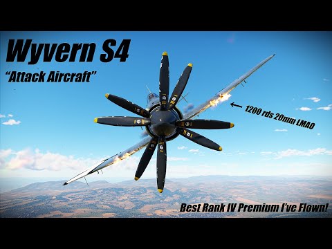 This "Attack Aircraft" is 100% Balanced | Wyvern S4 Review | War Thunder Air RB