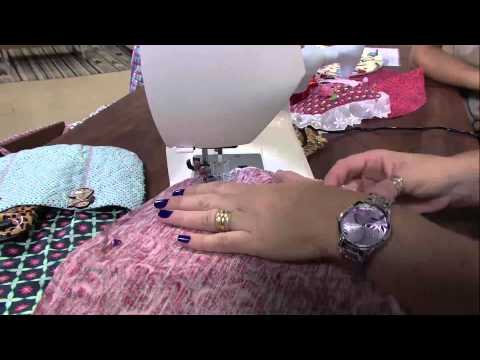 Mulher.com 05/04/2013 Maura Castro - Porta Acessórios para costura Parte 2