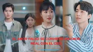 El amor falso se convirtió en amor real con el CEO.