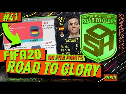 FIFA 20 ROAD TO GLORY #41 I PROFIT PROFIT PROFIT NATIONAL PRIDE SBC COMPLETED CHEAPLY