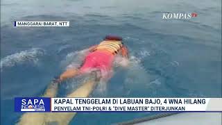 New Facts in the Search for Four Foreign Nationals Victims of the Shipwreck in Labuan Bajo