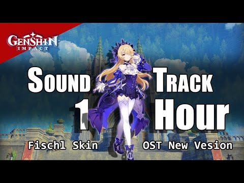 1 Hour Fischl Skin OST New - silhouettes of the Night ( KemQuy Remix ) | Genshin Impact