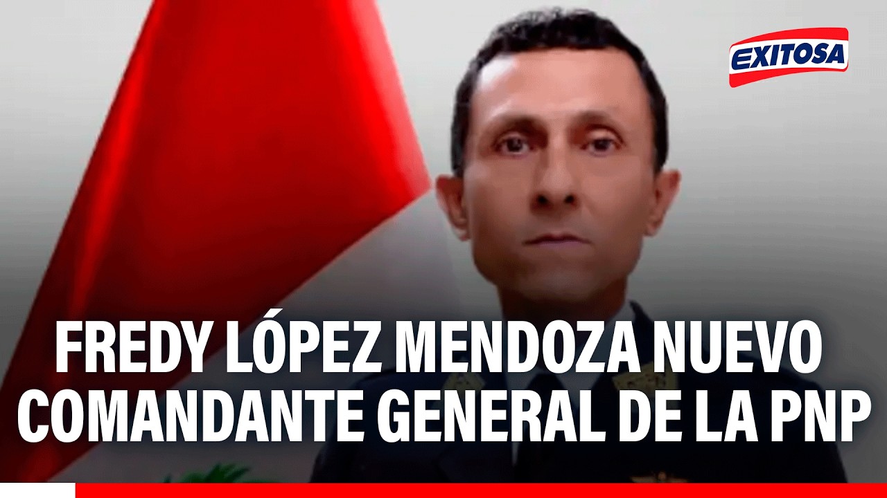 🔴🔵 Fredy López Mendoza será el nuevo comandante general de la PNP tras la renuncia de Óscar Arriola