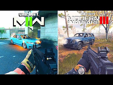 Modern Warfare II vs Modern Warfare 3 - Graphics & Details Comparison (2022-2023)
