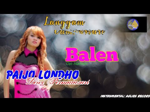 Balen - Paijo Londo Ft Dewi Permatasari (Official video lirik)
