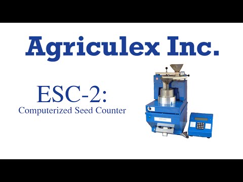 Agriculex ESC-2: Computerized Seed Counter