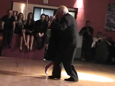  Carlos Perez  and  Rosa Forte  are  dancing  to  the  tango  "  Poema  "