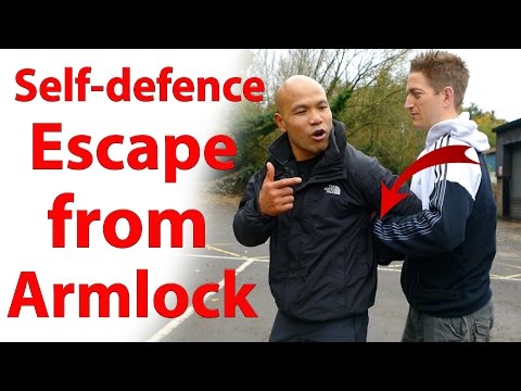 Self defence   How to escape from armlock