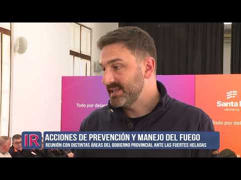 Santa Fe planifica acciones de prevención y manejo del fuego