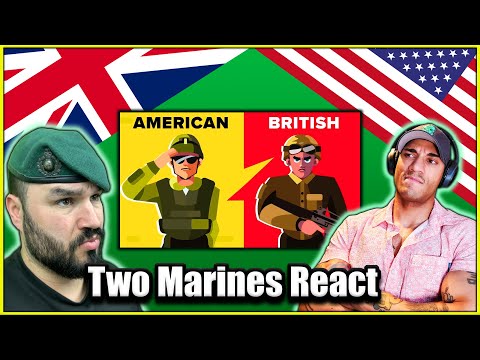 Two Marines React - American Soldier vs. British Soldier