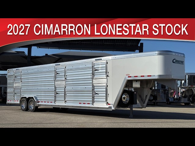 Preview image of 2027 Cimarron Lonestar Custom Double Deck Livestock Trailer youtube video